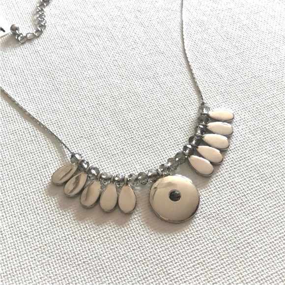 Free People Celina Pendant Necklace Silver - Picture 5 of 7